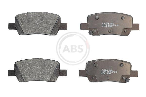 Jogo de 4 pastilhas de travão A.B.S. ALL BRAKE SYSTEMS BV. ref. 35384