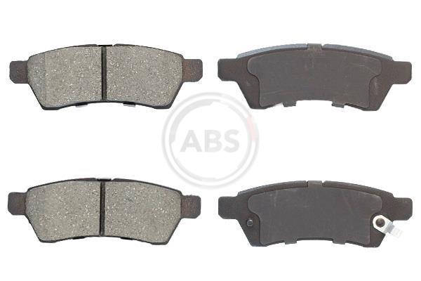 Jogo de 4 pastilhas de travão A.B.S. ALL BRAKE SYSTEMS BV. ref. 35390
