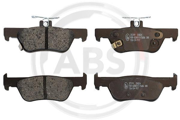 Jogo de 4 pastilhas de travão A.B.S. ALL BRAKE SYSTEMS BV. ref. 35399