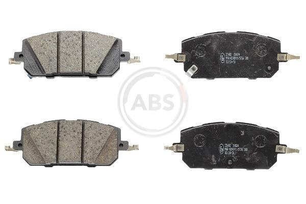 Jogo de 4 pastilhas de travão A.B.S. ALL BRAKE SYSTEMS BV. ref. 35402