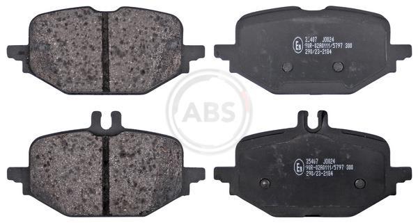 Jogo de 4 pastilhas de travão A.B.S. ALL BRAKE SYSTEMS BV. ref. 35407