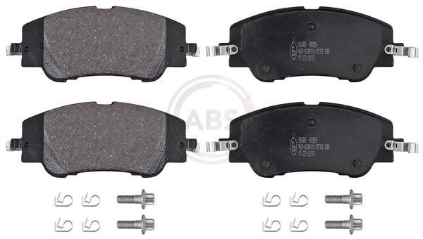 Jogo de 4 pastilhas de travão A.B.S. ALL BRAKE SYSTEMS BV. ref. 35408