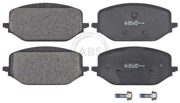 Jeu de 4 plaquettes de frein A.B.S. ALL BRAKE SYSTEMS BV. 35414