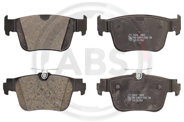 Jogo de 4 pastilhas de travão A.B.S. ALL BRAKE SYSTEMS BV. ref. 35424