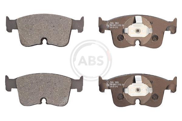 Jeu de 4 plaquettes de frein A.B.S. ALL BRAKE SYSTEMS BV. ref. 35426