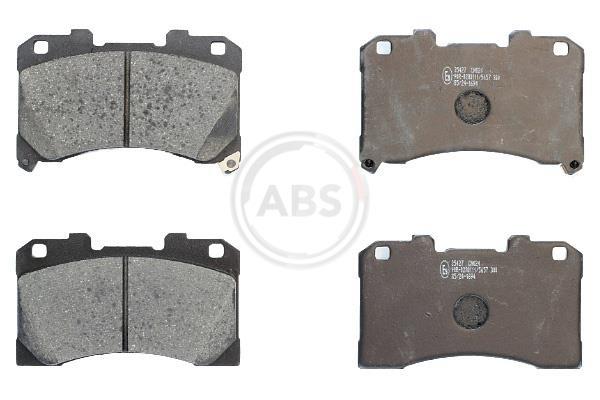 Jogo de 4 pastilhas de travão A.B.S. ALL BRAKE SYSTEMS BV. ref. 35427