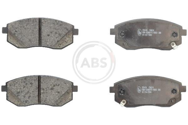 Jogo de 4 pastilhas de travão A.B.S. ALL BRAKE SYSTEMS BV. ref. 35430