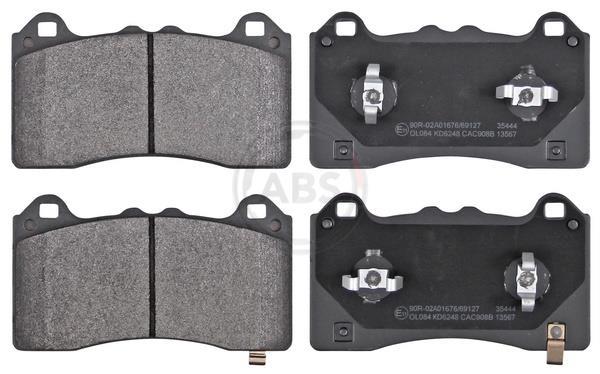 Jogo de 4 pastilhas de travão A.B.S. ALL BRAKE SYSTEMS BV. ref. 35444