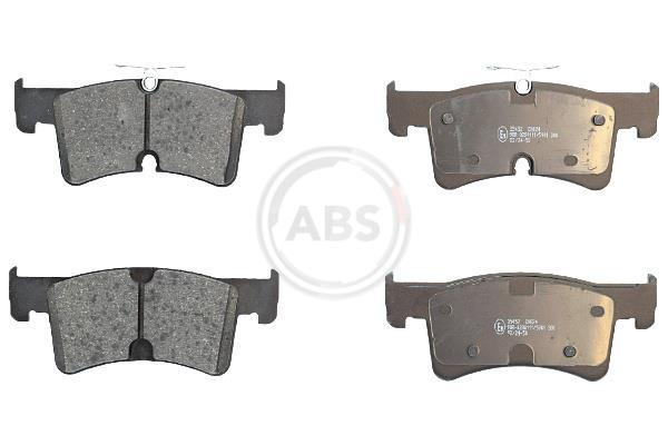 Jogo de 4 pastilhas de travão A.B.S. ALL BRAKE SYSTEMS BV. ref. 35452