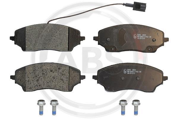 Jogo de 4 pastilhas de travão A.B.S. ALL BRAKE SYSTEMS BV. ref. 35453