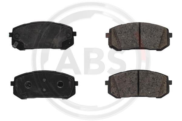 Jogo de 4 pastilhas de travão A.B.S. ALL BRAKE SYSTEMS BV. ref. 35457