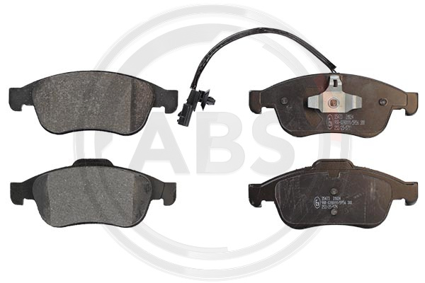 Jogo de 4 pastilhas de travão A.B.S. ALL BRAKE SYSTEMS BV. ref. 35473