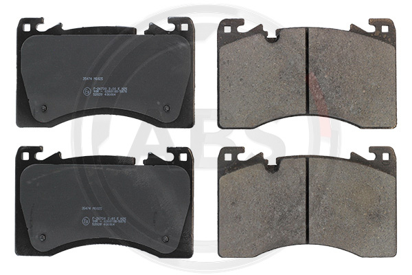 Jogo de 4 pastilhas de travão A.B.S. ALL BRAKE SYSTEMS BV. ref. 35474