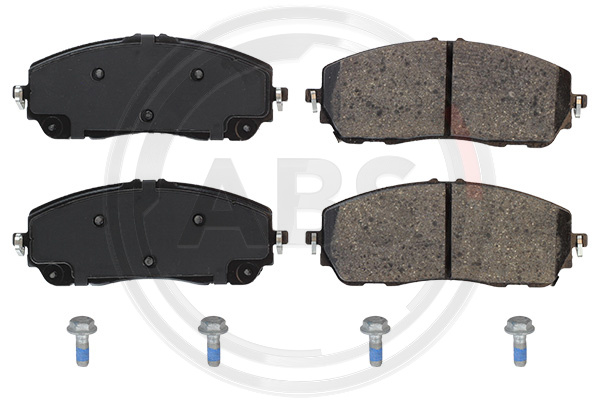 Jogo de 4 pastilhas de travão A.B.S. ALL BRAKE SYSTEMS BV. ref. 35483