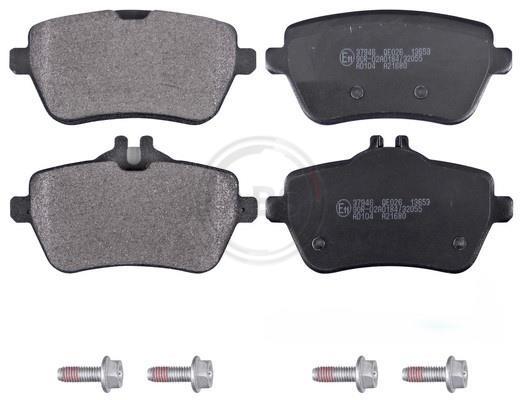 Jeu de 4 plaquettes de frein A.B.S. ALL BRAKE SYSTEMS BV. 37946
