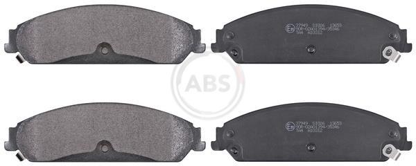 Jogo de 4 pastilhas de travão A.B.S. ALL BRAKE SYSTEMS BV. ref. 37949