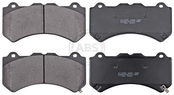 Jeu de 4 plaquettes de frein A.B.S. ALL BRAKE SYSTEMS BV. ref. 37950