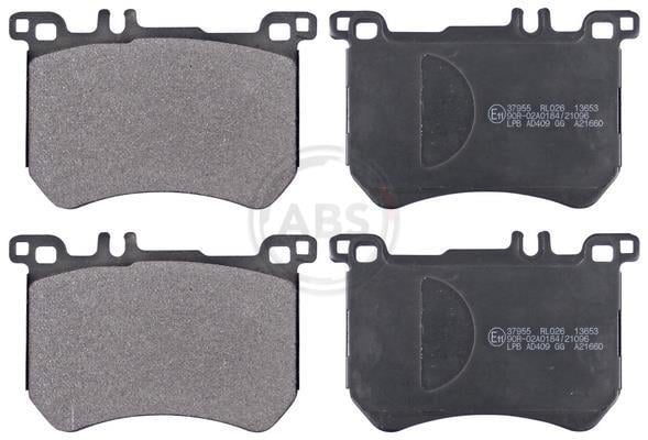 Jogo de 4 pastilhas de travão A.B.S. ALL BRAKE SYSTEMS BV. ref. 37955