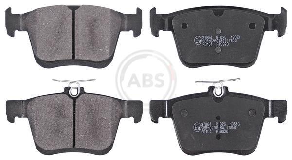 Jogo de 4 pastilhas de travão A.B.S. ALL BRAKE SYSTEMS BV. ref. 37964