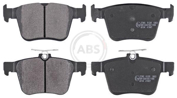 Jogo de 4 pastilhas de travão A.B.S. ALL BRAKE SYSTEMS BV. ref. 37965