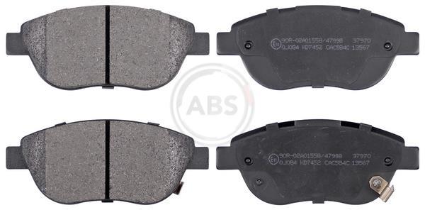 Jogo de 4 pastilhas de travão A.B.S. ALL BRAKE SYSTEMS BV. ref. 37970