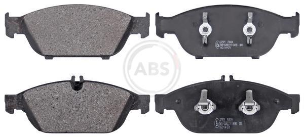 Jogo de 4 pastilhas de travão A.B.S. ALL BRAKE SYSTEMS BV. ref. 37971