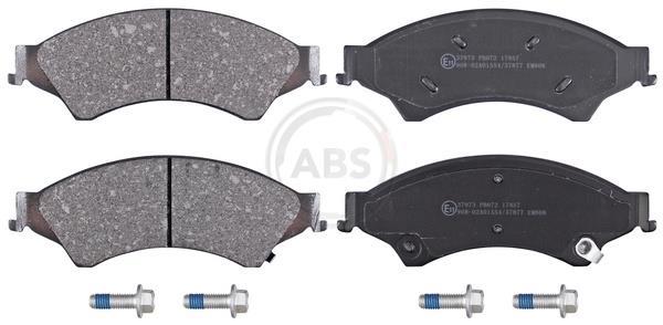 Jogo de 4 pastilhas de travão A.B.S. ALL BRAKE SYSTEMS BV. ref. 37973