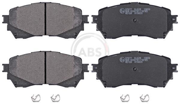 Jogo de 4 pastilhas de travão A.B.S. ALL BRAKE SYSTEMS BV. ref. 37977