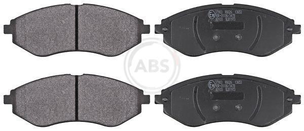 Jogo de 4 pastilhas de travão A.B.S. ALL BRAKE SYSTEMS BV. ref. 37983