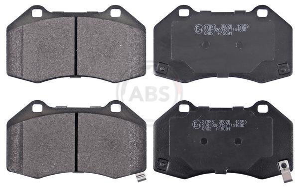 Jogo de 4 pastilhas de travão A.B.S. ALL BRAKE SYSTEMS BV. ref. 37988