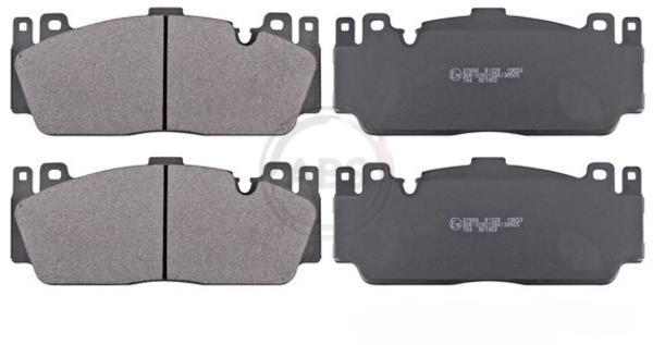 Jeu de 4 plaquettes de frein A.B.S. ALL BRAKE SYSTEMS BV. 37994