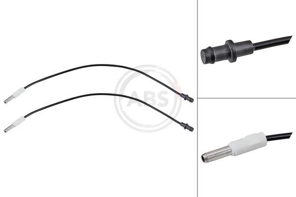 Contacteur de témoin d'usure (Témoin d'usure plaquettes) A.B.S. ALL BRAKE SYSTEMS BV. 39432