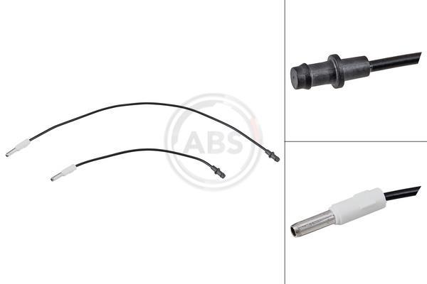 Contacteur de témoin d'usure (Témoin d'usure plaquettes) A.B.S. ALL BRAKE SYSTEMS BV. 39436