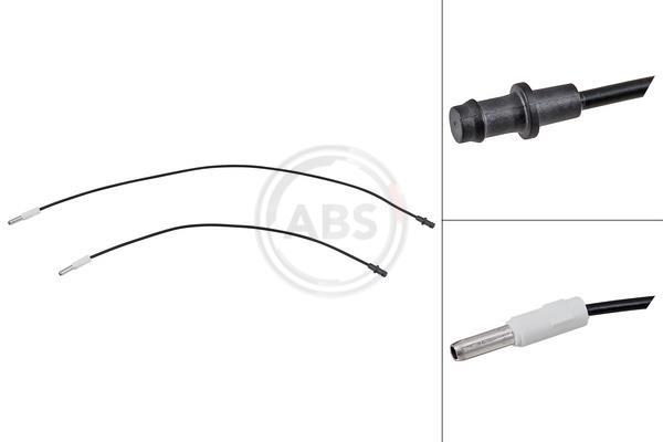 Contacteur de témoin d'usure (Témoin d'usure plaquettes) A.B.S. ALL BRAKE SYSTEMS BV. 39437