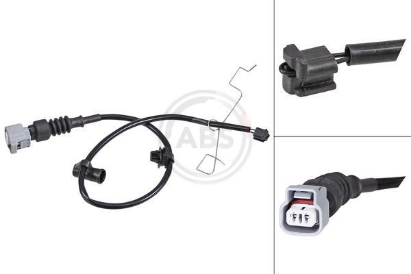 Contacteur de témoin d'usure (Témoin d'usure plaquettes) A.B.S. ALL BRAKE SYSTEMS BV. 39447