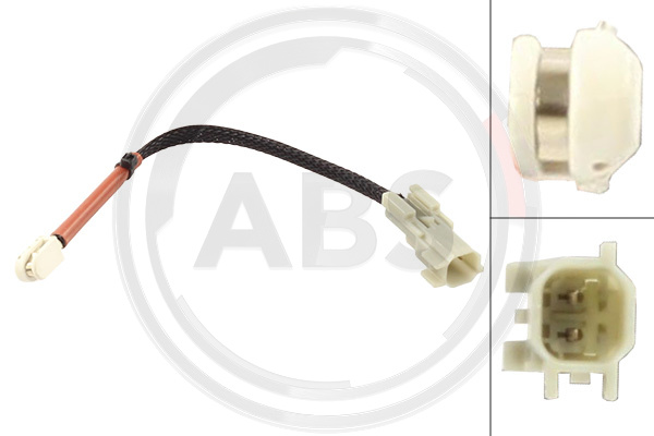 Contacteur de témoin d'usure (Témoin d'usure plaquettes) A.B.S. ALL BRAKE SYSTEMS BV. 39478