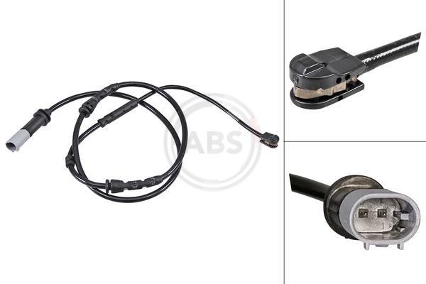 Contacteur de témoin d'usure (Témoin d'usure plaquettes) A.B.S. ALL BRAKE SYSTEMS BV. 39687
