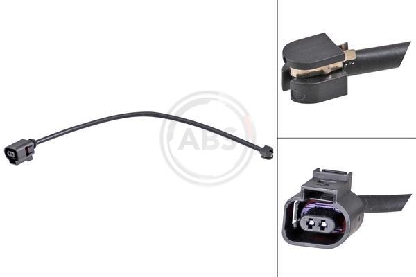 Contacteur de témoin d'usure (Témoin d'usure plaquettes) A.B.S. ALL BRAKE SYSTEMS BV. 39702