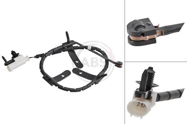 Contacteur de témoin d'usure (Témoin d'usure plaquettes) A.B.S. ALL BRAKE SYSTEMS BV. 39786