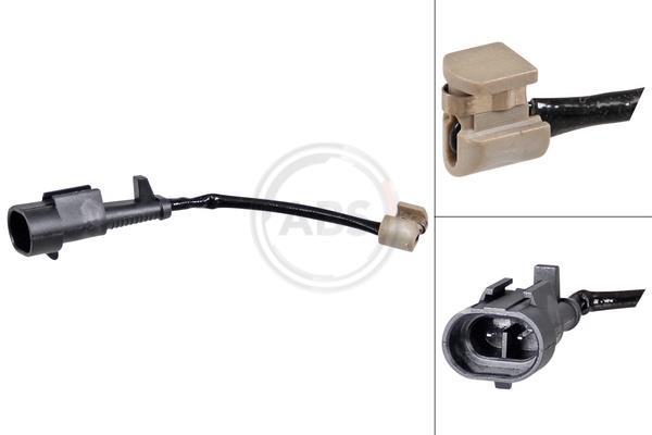 Contacteur de témoin d'usure (Témoin d'usure plaquettes) A.B.S. ALL BRAKE SYSTEMS BV. 39790