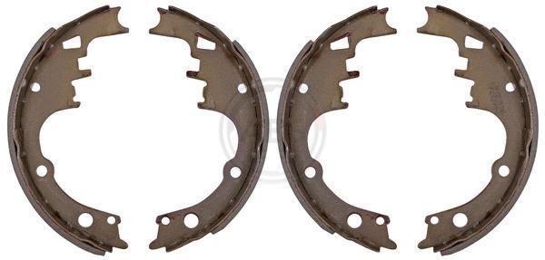 Jeu de 4 mâchoires de frein (Garniture de frein à tambour) A.B.S. ALL BRAKE SYSTEMS BV. ref. 40245
