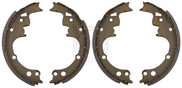 Jeu de 4 mâchoires de frein (Garniture de frein à tambour) A.B.S. ALL BRAKE SYSTEMS BV. ref. 40514
