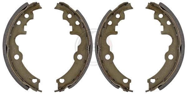 Jeu de 4 mâchoires de frein (Garniture de frein à tambour) A.B.S. ALL BRAKE SYSTEMS BV. ref. 40553