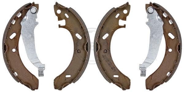 Jeu de 4 mâchoires de frein (Garniture de frein à tambour) A.B.S. ALL BRAKE SYSTEMS BV. ref. 40716