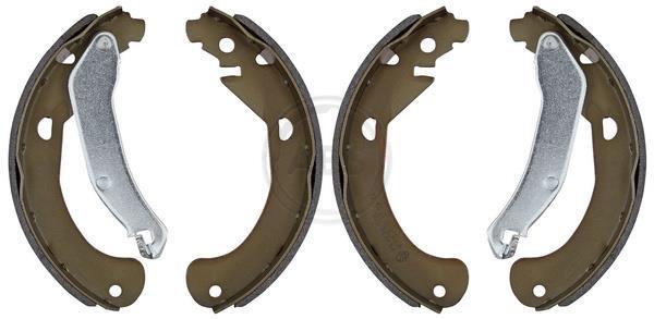 Jeu de 4 mâchoires de frein (Garniture de frein à tambour) A.B.S. ALL BRAKE SYSTEMS BV. ref. 40795