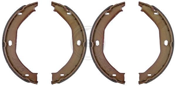 Jeu de mâchoires de frein à main (Mâchoire de frein à main) A.B.S. ALL BRAKE SYSTEMS BV. ref. 40807