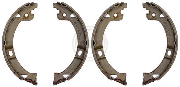 Jeu de mâchoires de frein à main (Mâchoire de frein à main) A.B.S. ALL BRAKE SYSTEMS BV. ref. 40812