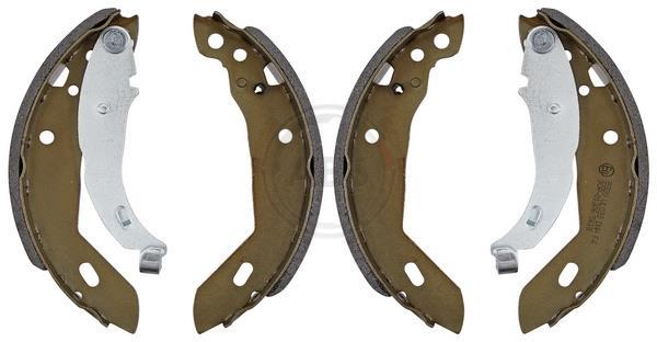 Jeu de 4 mâchoires de frein (Garniture de frein à tambour) A.B.S. ALL BRAKE SYSTEMS BV. ref. 8320
