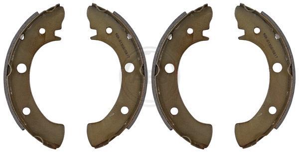 Jeu de 4 mâchoires de frein (Garniture de frein à tambour) A.B.S. ALL BRAKE SYSTEMS BV. ref. 8547