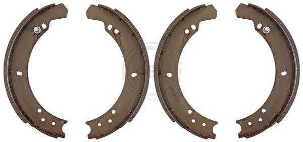 Jeu de 4 mâchoires de frein (Garniture de frein à tambour) A.B.S. ALL BRAKE SYSTEMS BV. ref. 8619